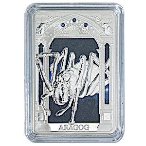 2025 1 oz Niue Harry Potter Magical Creatures - Aragog Silver Coin