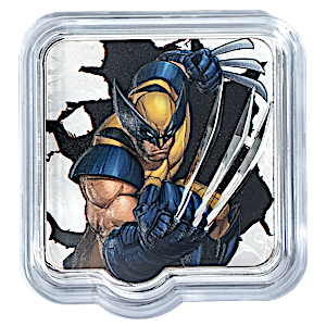 2025 2 oz Marvel Wolverine Slash Silver Coin