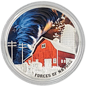 2024 2 oz Niue Forces of Nature 