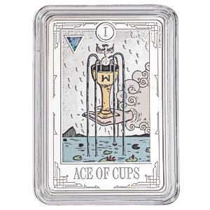 2025 1 oz Niue Tarot Card Arcana Series: Ace of Cups Silver Coin