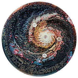 2025 5 oz Australian Extragalactic Silver Patinaed Coloured Silver Coin
