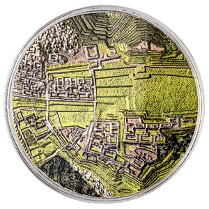 2025 5 oz Cook Islands Bucket List: Machu Picchu Silver Coin