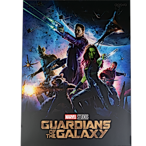 1.5 oz Silver Guardians of the Galaxy Flim Poster