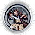 1 oz Star Wars Obi-Wan Kenobi VS Anakin Skywalker Silver Medallion thumbnail