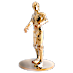 150 Gram Silver Star Wars C-3PO Miniature Figurine thumbnail