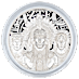 2025 1 oz Cook Islands Legends Aztec Empire Silver Coin thumbnail