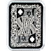 2025 1 oz Solomon Islands Silver Royal Flush - King of Spades thumbnail