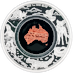2025 1 oz Australian Great Southern Land Proof Silver Coin - Snakeskin Jasper thumbnail