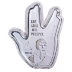 1 oz Niue Silver Star Trek - The Vulcan Salute thumbnail