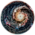 2025 5 oz Australian Extragalactic Silver Patinaed Coloured Silver Coin thumbnail