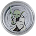 1 oz Star Wars Yoda VS Emperor Palpatine Silver Medallion thumbnail