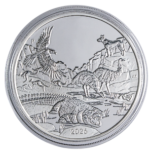 2026 1 oz Australian Silver Wonders of Australia Proof Coin - Outback