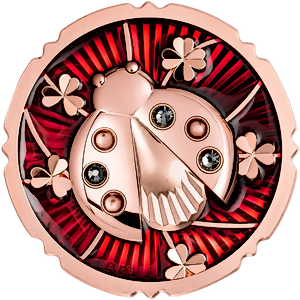 2026 1 oz Cook Islands Evergreen Ladybug Silver Coin