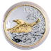 2026 2 oz Australian Kookaburra Proof High Relief Gilded Silver Coin thumbnail