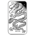 2026 1 oz Australian Proof Rectangle Dragon Silver Coin thumbnail