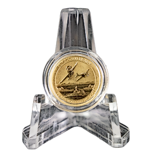 2016 1/10 oz Tuvalu Gold Pearl Harbor 75th Anniversary Coin