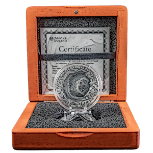 2019 1 oz Niue Silver Copernicus Crater Coin (Pre-Owned in Good Condition)