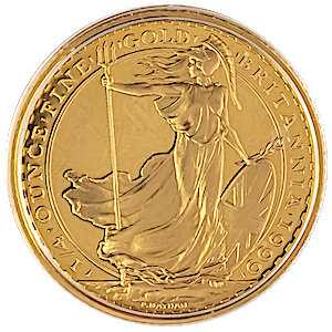 1999 1/4 oz United Kingdom Gold Britannia Proof Bullion Coin