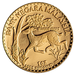 2012 1 oz Malaysian Kijang Emas Gold Bullion Coin
