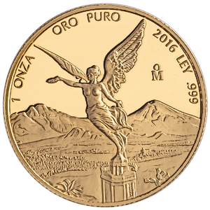 2016 1 oz Mexican Gold Libertad Proof Bullion Coin (Pre-Owned in Good Condition)