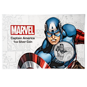2019 1 oz Tuvalu Marvel Series 