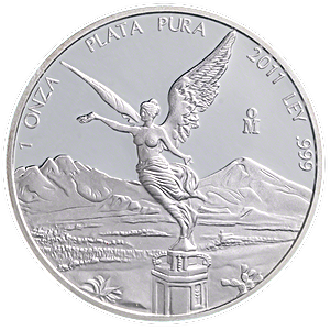 2011 1 oz Mexican Silver Libertad Proof Bullion Coin