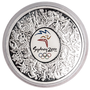 2000 1 Kilogram Australian Silver Olympics Bullion Coin (Pre-Owned in Good Condition)