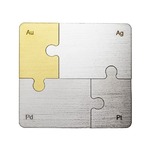 Degussa Four-Piece Precious Metals Puzzle