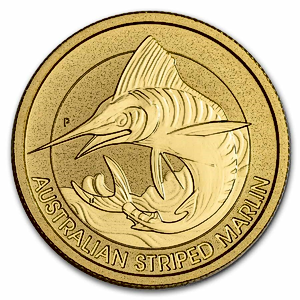 2020 1/4 oz Australian Gold Marlin Bullion Coin