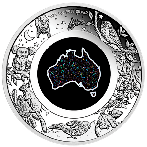 2026 1 oz Australian Great Southern Land Proof Silver Coin - Matrix Opal