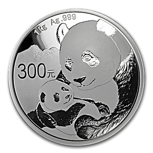 2019 1 Kilogram Chinese Silver Panda Proof Bullion Coin