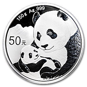 2019 150 Gram Chinese Silver Panda Proof Bullion Coin