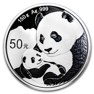 2019 150 Gram Chinese Silver Panda Proof Bullion Coin
