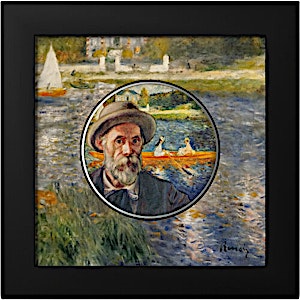 2024 2 oz Cook Islands Masters of Art: Auguste Renoir Silver Coin
