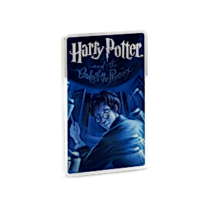 2025 2 oz Niue Harry Potter Book Cover Series - Harry Potter and the Order of the Phoenix silver bar