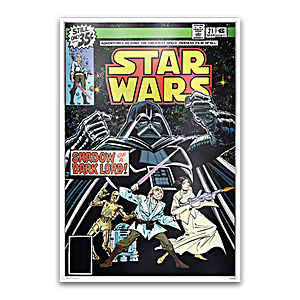 2019 35 Gram Niue Star Wars Silver Comic Book Poster