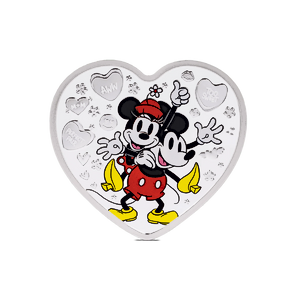 2025 1 oz Niue Silver Disney I Love Us - Mickey and Minnie coin