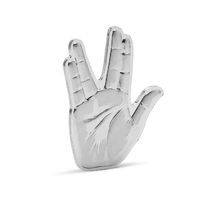 1 oz Niue Silver Star Trek - The Vulcan Salute