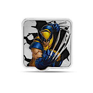 2025 2 oz Marvel Wolverine Slash Silver Coin
