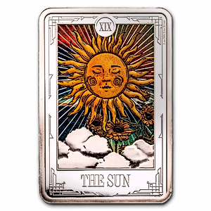 2024 1 oz Niue Tarot Card The Sun Silver Coin