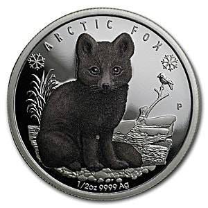 Tuvalu Silver Polar Babies 2017 - Arctic Fox - 1/2 oz Tuvalu Silver Polar Babies 2017 - Arctic Fox - 1/2 oz
