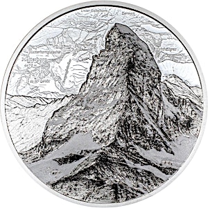 2025 1 oz Swiss Matterhorn Ultra High Proof Silver Coin