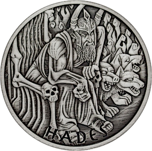 2021 5 oz Tuvalu Gods Of Olympus 