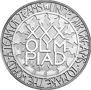 2012 1 Kilogram United Kingdom Silver Olympics Bullion Coin (Pre-Owned in Good Condition)