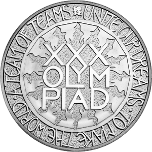 2012 1 Kilogram United Kingdom Silver Olympics Bullion Coin (Pre-Owned in Good Condition)