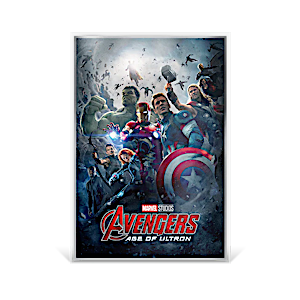 1.5 oz Silver The Infinity Saga Phase 2 - Avengers: Age of Ultron Flim Poster