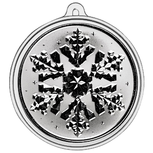1 oz Scottsdale Mint Snowflake Silver Proof Round