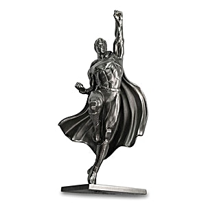 2018 150 Gram New Zealand Superman 80th Anniversary Antique-Finished Silver Statue