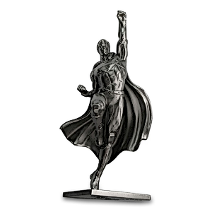 2018 150 Gram New Zealand Superman 80th Anniversary Antique-Finished Silver Statue