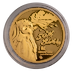 2015 1 oz Singapore 50th Anniversary Gold Medallion (Pre-Owned in Good Condition) thumbnail